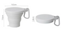 Tasses pliantes
